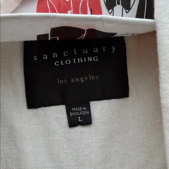 Sanctuary Cream Textured Vest - Picture 3 of 5